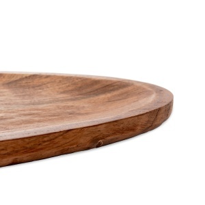 Dekorativna drvena tacna Acacia 25x18x2 042287