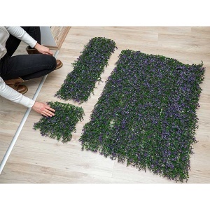 Dekorativna zidna obloga Lavanda sa PVC lišćem 1x1m Nortene 2017257 - Img 2
