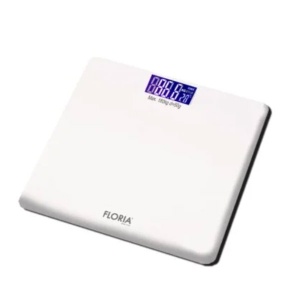 Digitalna staklena telesna vaga 150 kg bela Zilan ZLN7683