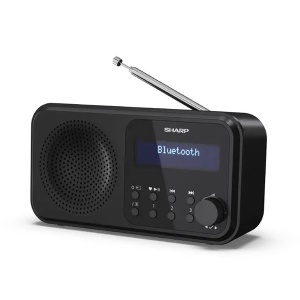 Digitalni bluetooth radio sa dual alaramom crni DR-P420(BK) Tokyo Sharp AVU00562