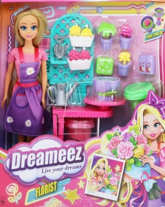 Dreameez Florist Set s lutkom