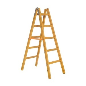 Drvene merdevine 2x5 gazišta 40672