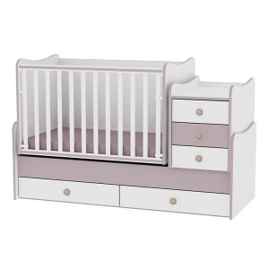 Drveni krevetac Maxi Plus White-Cappuccino Lorelli Bertoni 10150300025