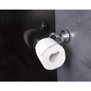 Držač toalet papira vakuumski Inox PVC Ridder 12100000 - Img 3