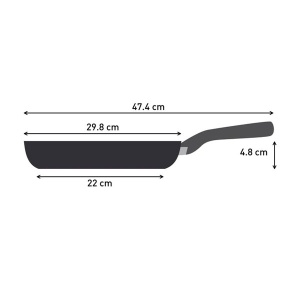 Duboki tiganj C4260643 Renew 28cm Tefal 3168430353206 - Img 2