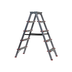 Dvodelne merdevine 2x4 gazišta aluminijum 88cm Maxmara 084252