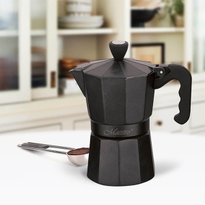 Džezva za espreso kafu 150ml crna Maestro MR1666-3B - Img 2