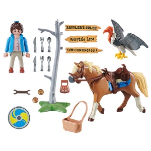 Figura Marla sa konjem Playmobil Movie 1020842 - Img 2