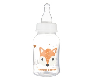 Flašica 120ml narandžasta Canpol Babies Cute Animals 11/851_ora - Img 2