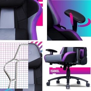 Gejmerska stolica Caliber R3 CMI-GCR3-BK crna Cooler Master OST05814 - Img 4
