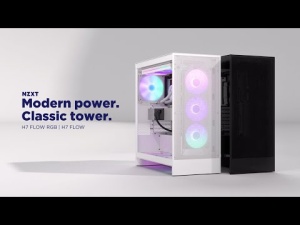 Gejming kućište NZXT H7 Flow RGB belo (Mid Tower) - Img 3