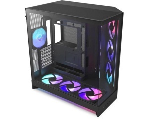 Gejming kućište NZXT H9 Flow RGB+ crno (Mid Tower) - Img 2