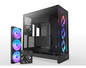 Gejming kućište NZXT H9 Flow RGB crno (Mid Tower) - Img 5