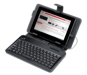 GENIUS LuxePad A120 MicroUSB Keyboard&Leather Case 2415000 - Img 3