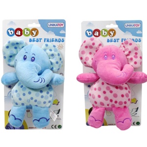 Igračka za bebe Plišani slon baby 14cm U24081
