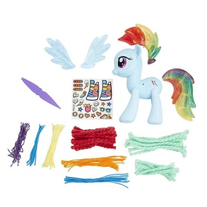 Igračke Moj mali poni Rainbow Dash dizajniraj ponija Hasbro 35035 - Img 2