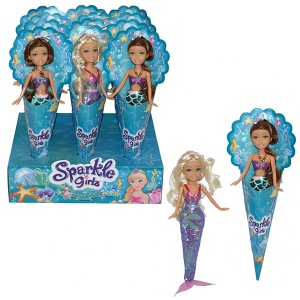 Igračke za devojčice Lutke Sparkle girlz Mermaid 44-321000