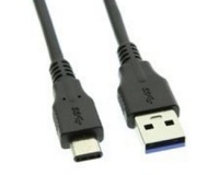 Kabl E-Green USB 3.0 A na USB tip C 1m crni