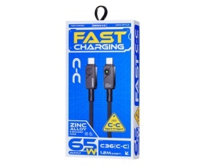 Kabl Remax Swift USB tip C na tip C 65W 1.2m crni - Img 4