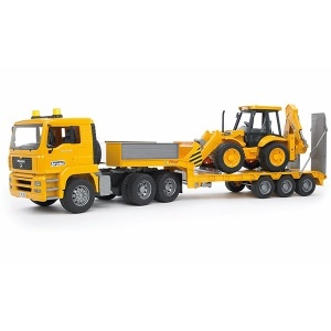 Kamion MAN sa JCB utovarivačem Bruder 027766 - Img 1