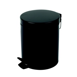 Kanta za otpatke 5L metal crna Keten 1003782