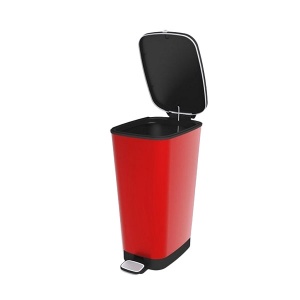 Kanta za otpatke Chic L metalik crvena Kis CU 237399 - Img 2