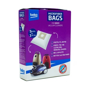 Kese za usisivač Beko mikrofiber paket 5+1 ljubičaste