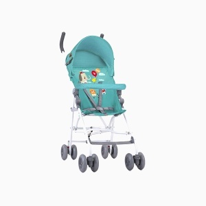 Kišobran kolica za decu Lorelli Light Green Happy Animals 10020471808