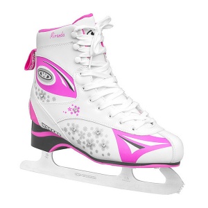 Klizaljke Action leatherete belo roze vel 41 3090158