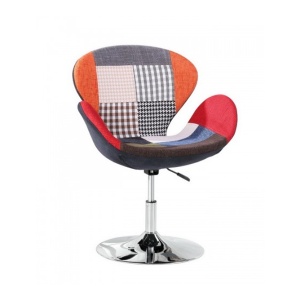 Klub stolica E-07 Patchwork FA0078