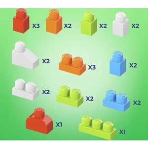 Kocke 25 delova Fox Mega Bloks 911732 - Img 4