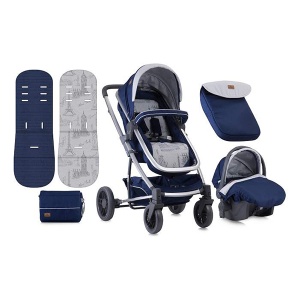 Kolica Set Lorelli S-500 Blue Travelling 10020851850