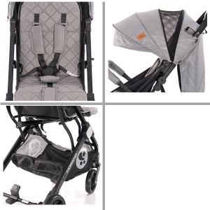 Kolica za bebe Fiorano Cool Grey Lorelli 10021492123 - Img 3