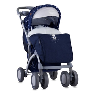 Kolica za bebe Toledo Set Dark Blue Teddy Bear Lorelli 10021191832 - Img 2