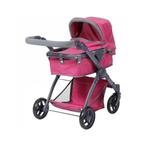 Kolica za lutke Kio Berry 62x39x68,5cm Knorr 91031 - Img 1