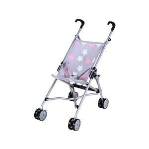 Kolica za lutke Sim Star grey pink Knorr Toys 126444