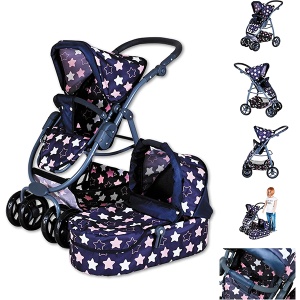 Kolica za lutku Coco Star blue Knorr Toys 907432 - Img 3