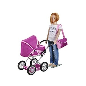 Kolica za lutku Ruby Jednorog Lila Knorr Toys 63172 - Img 3