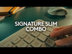 Komplet tastatura i miš MK950 Signature beli Logitech bežični US raspored - Img 5