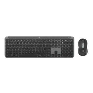 Komplet tastatura i miš MK950 Signature crno-sivi Logitech bežični US raspored - Img 2