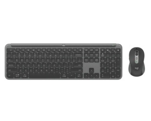Komplet tastatura i miš MK950 Signature crno-sivi Logitech bežični US raspored