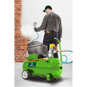 Kompresor za vazduh 24l 1,5kW Verto 73K002 - Img 2