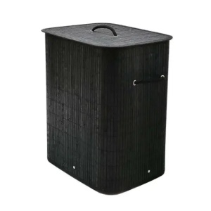 Korpa za veš 60l crna 40x30x50cm Estia ES02-15282
