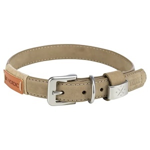 Kožna ogrlica Be Nordic S 35cm/15mm pesak Trixie 17511