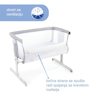 Krevetac kolevka Next2Me Air Stone Chicco A047240 - Img 3