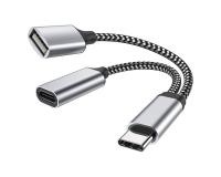 Kućište za disk Adapter Tip C na Tip C (z) + USB (z) Fast Asia OST08029