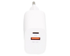 Kućni punjač E-Green 20W USB-A i USB-C 5V/3A crni - Img 3
