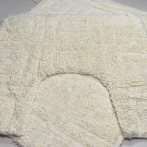 Kupatilski set 2u1 Quadro 50×70 i 50×50 bež 6662 - Img 2