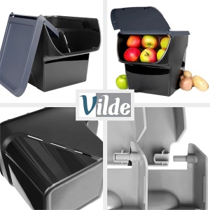 Kutija sa poklopcem za voće i povrće Vilde 730510-S - Img 3