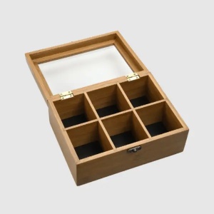 Kutija za čaj tamni bambus 21.5x16x9cm Kesper KSP59902 - Img 2